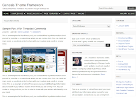 Genesis WordPress Theme Framework