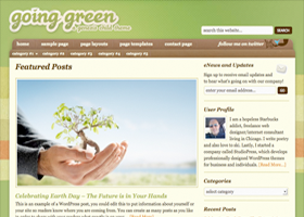 Going Green Child Theme