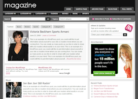 Magazine WordPress Theme