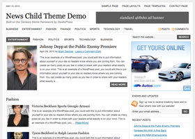 News Child Theme